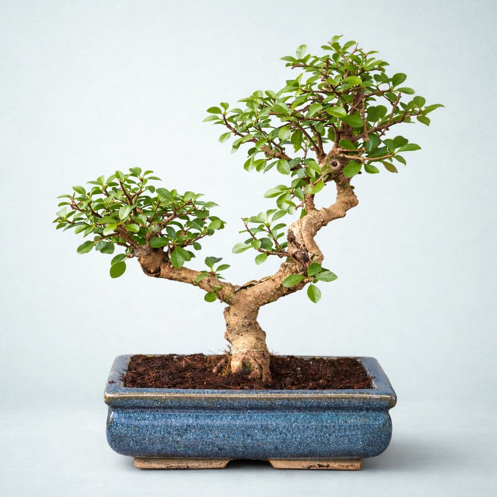 15-Year-Old Flowering Carmona (Fukien Tea) Bonsai Tree