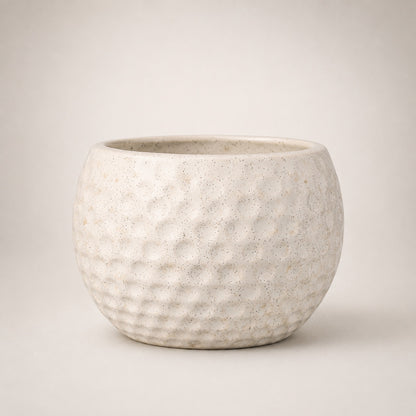 Football Style Ceramic Bonsai Pot | 15 cm / 6 Inch Unique Planter