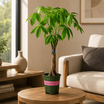 Pachira Braided Money Tree Bonsai – 4 Years, 40 Inch Tall