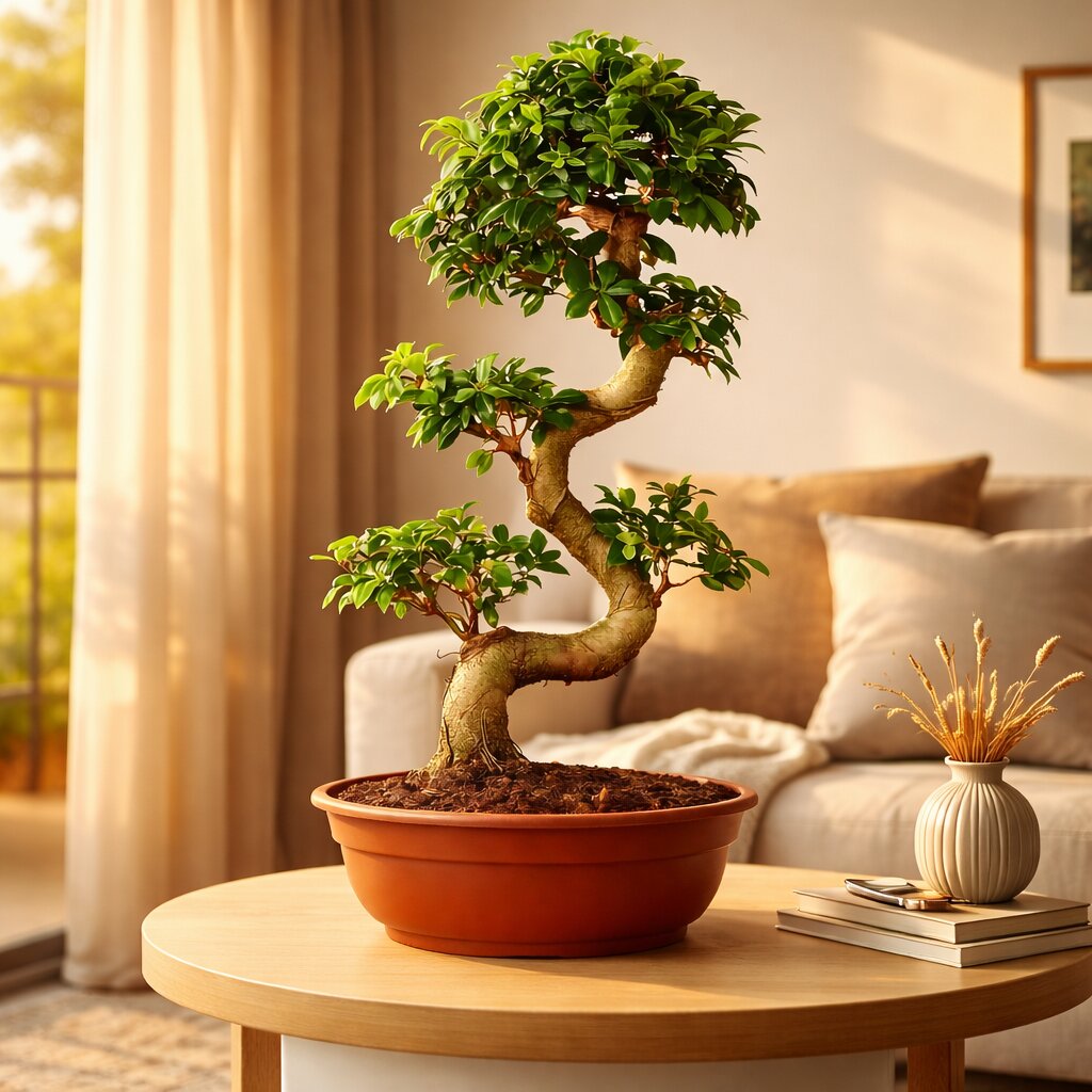 Ficus Bonsai Tree - Large - Indoor 15 Years 70 cm