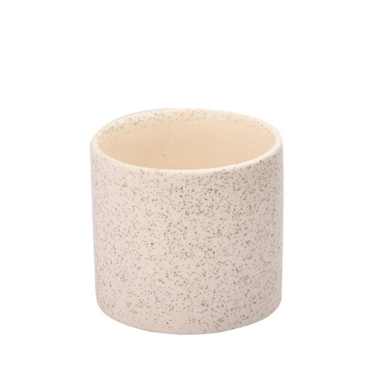 Textured Ceramic Bonsai Pot 4 Inches 10 cm