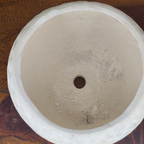 Football Style Ceramic Bonsai Pot | 15 cm / 6 Inch Unique Planter