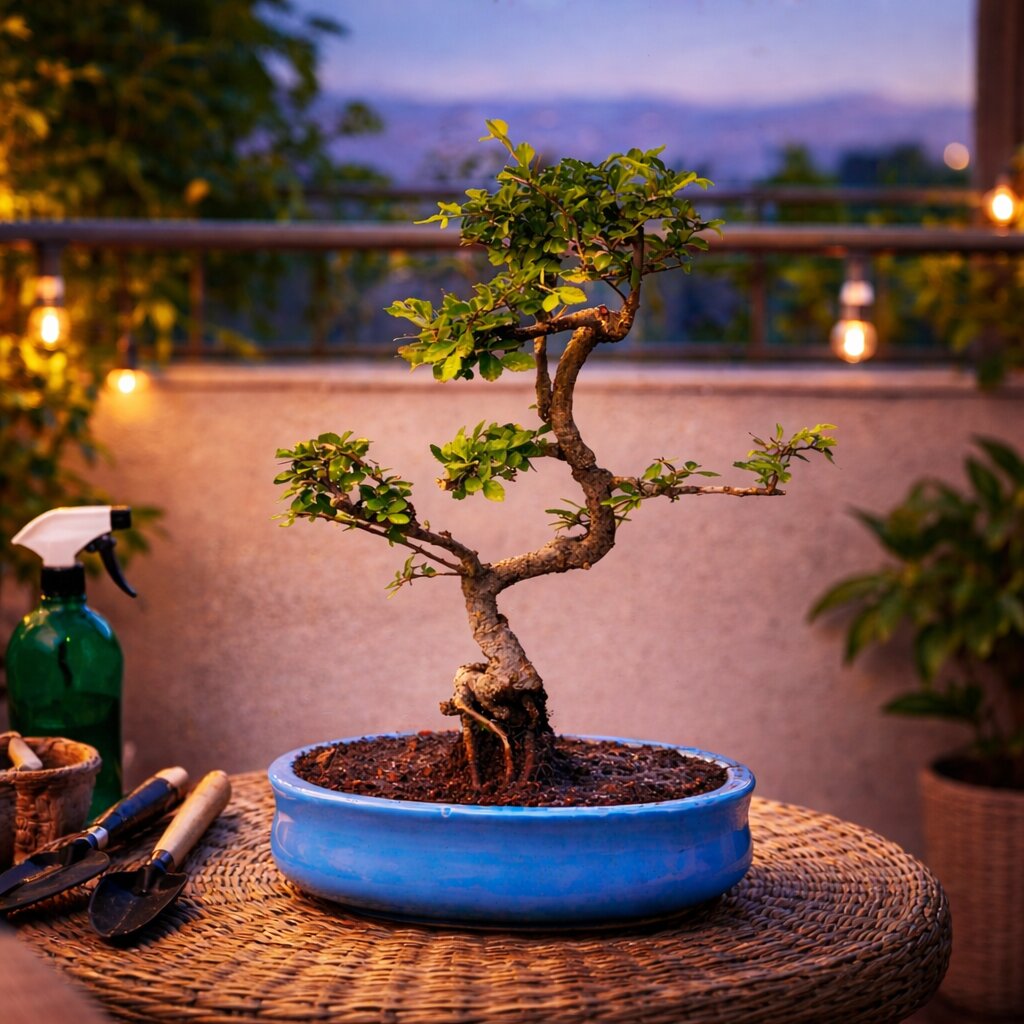 Chinese Elm Bonsai Tree 8 Years 35 CM