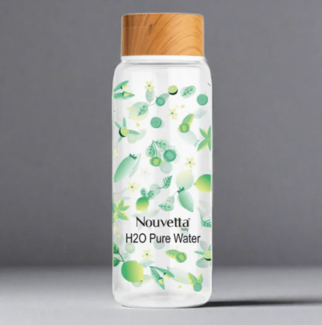 Buy Nouvetta Citrus Borosilicate Printed Bottle 1000Ml - Abana Homes