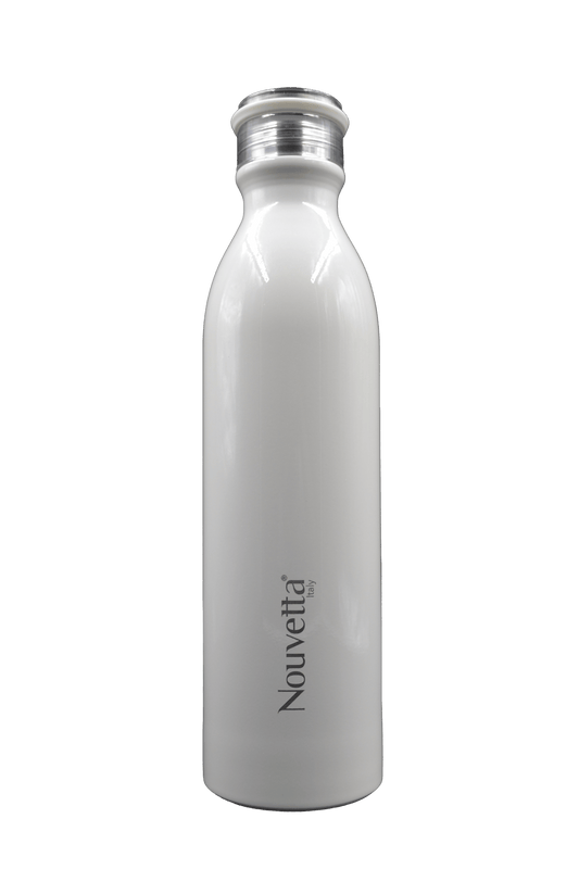 Buy Nouvetta Indigo Double Wall Bottle 1000 Ml - White - Abana Homes