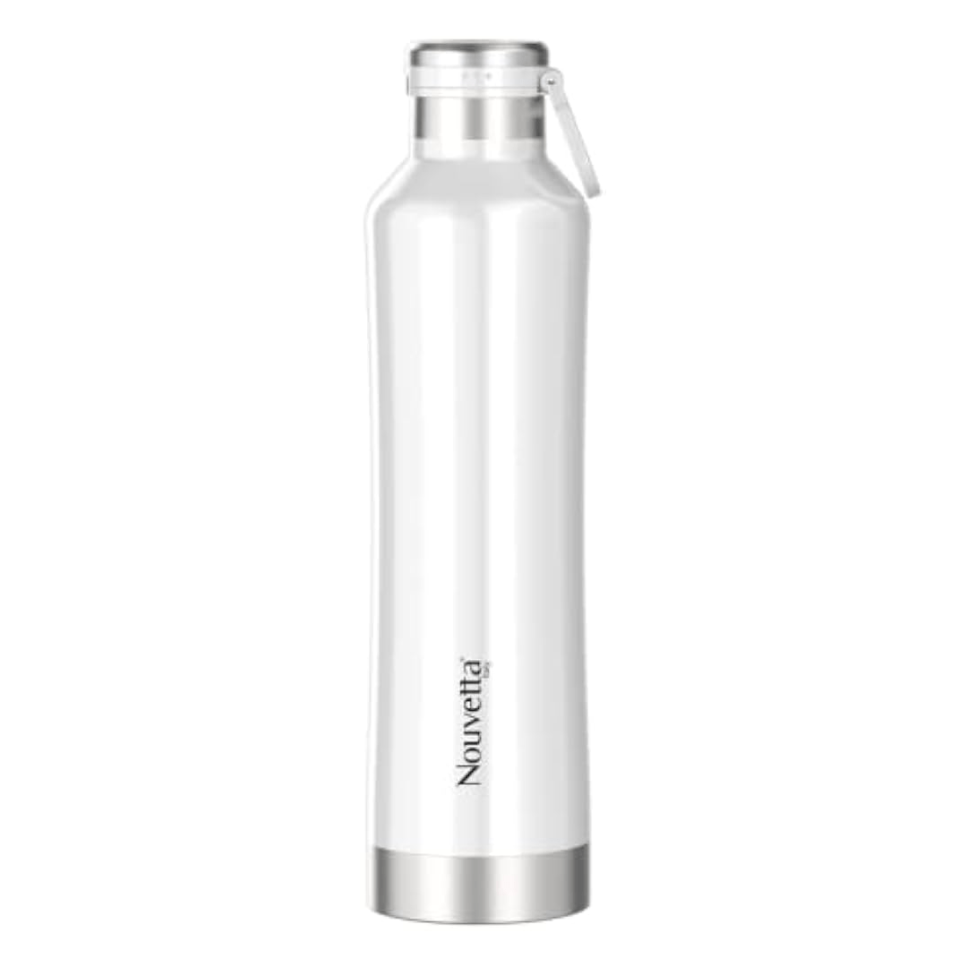 Buy Nouvetta Jet Double Wall Bottle 1000 Ml - White - Abana Homes