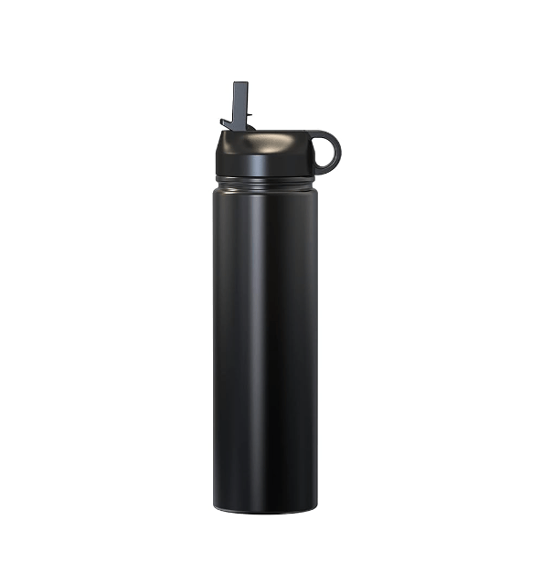 Buy Nouvetta Omega Double Wall Bottle 750 Ml - Black - Abana Homes