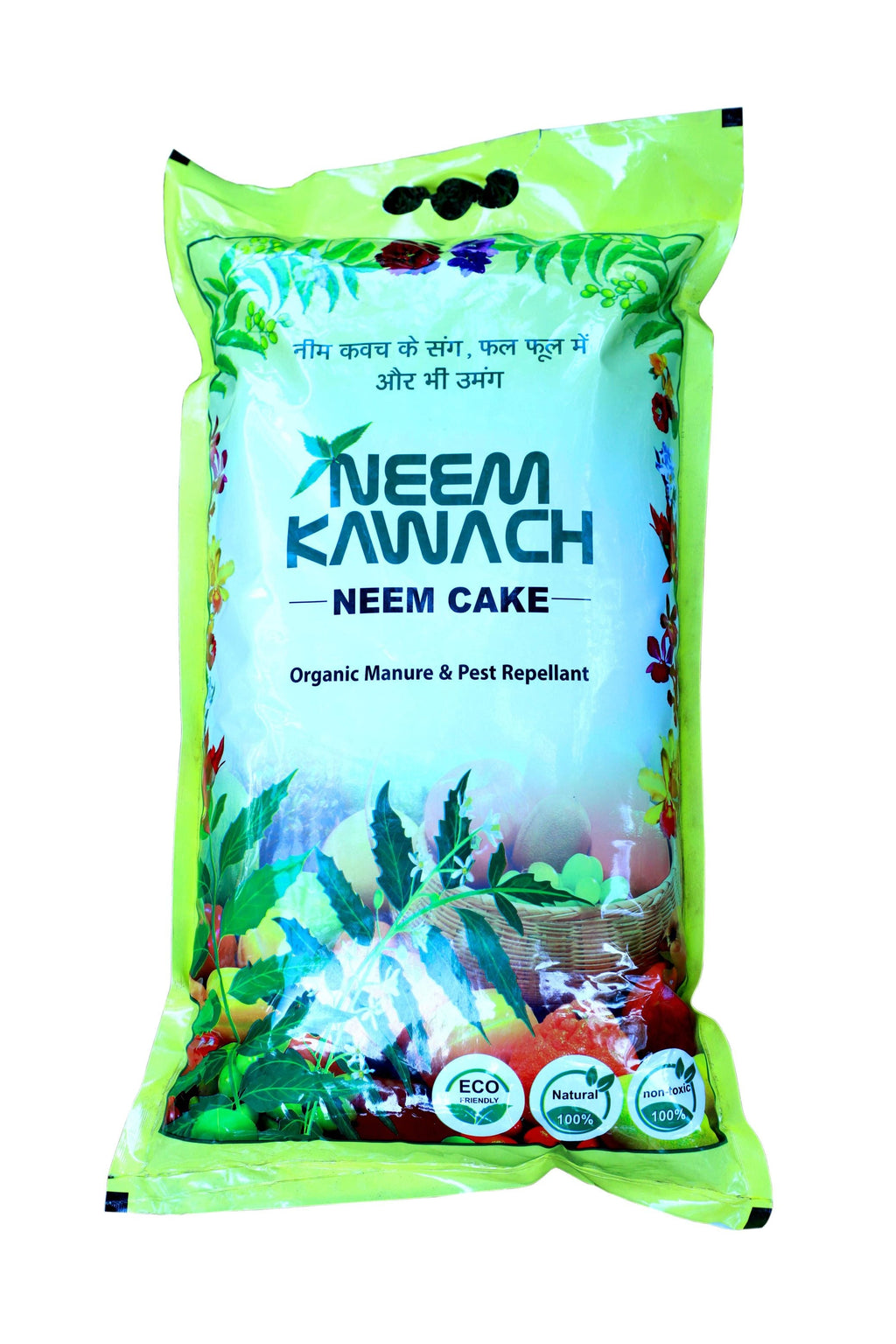 Neem Cake - Organic Neem Kawach For Garden Plants & Bonsai 1kg