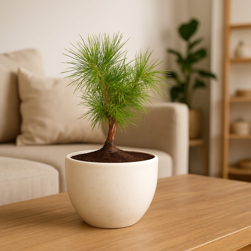 Pine Bonsai - Pre-Bonsai in 5.5 Inches Ceramic Pot