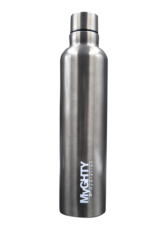 Buy Nouvetta Sicily Single Wall Steel Bottle 1000 Ml - Grey - Abana Homes