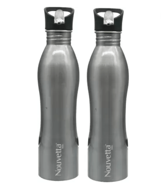 Buy Nouvetta Sprint Single Wall Bottle 1 Pc 1000 Ml - Grey - Abana Homes