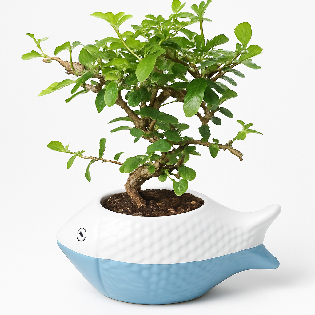 10-Year-Old Carmona Flowering Bonsai Tree