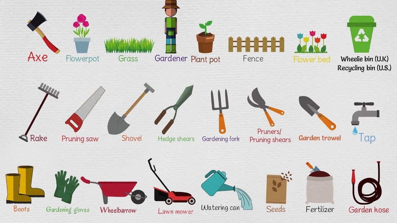 gardening tools