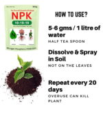 npk fertilizer 19 19 19 how to use