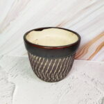 Brown Color Indoor Ceramic Glass Pot