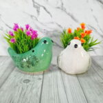 Bird Shape Indoor Ceramic Pot