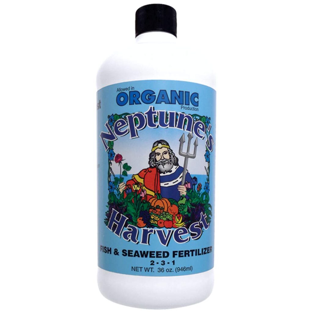 Neptune’s Harvest Organic Hydrolyzed Fish & Seaweed Fertilizer